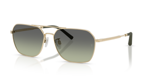 Oliver Peoples R-17 con montatura Oro Spazzolato e lenti  Verde - L'immagine 1