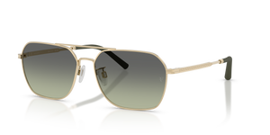Oliver Peoples R-17 with Brushed Gold frame and Green lenses - image 1
