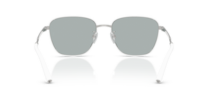 Oliver Peoples R-18 con montatura Bianco/Argento e lenti  Grigio - immagine 5