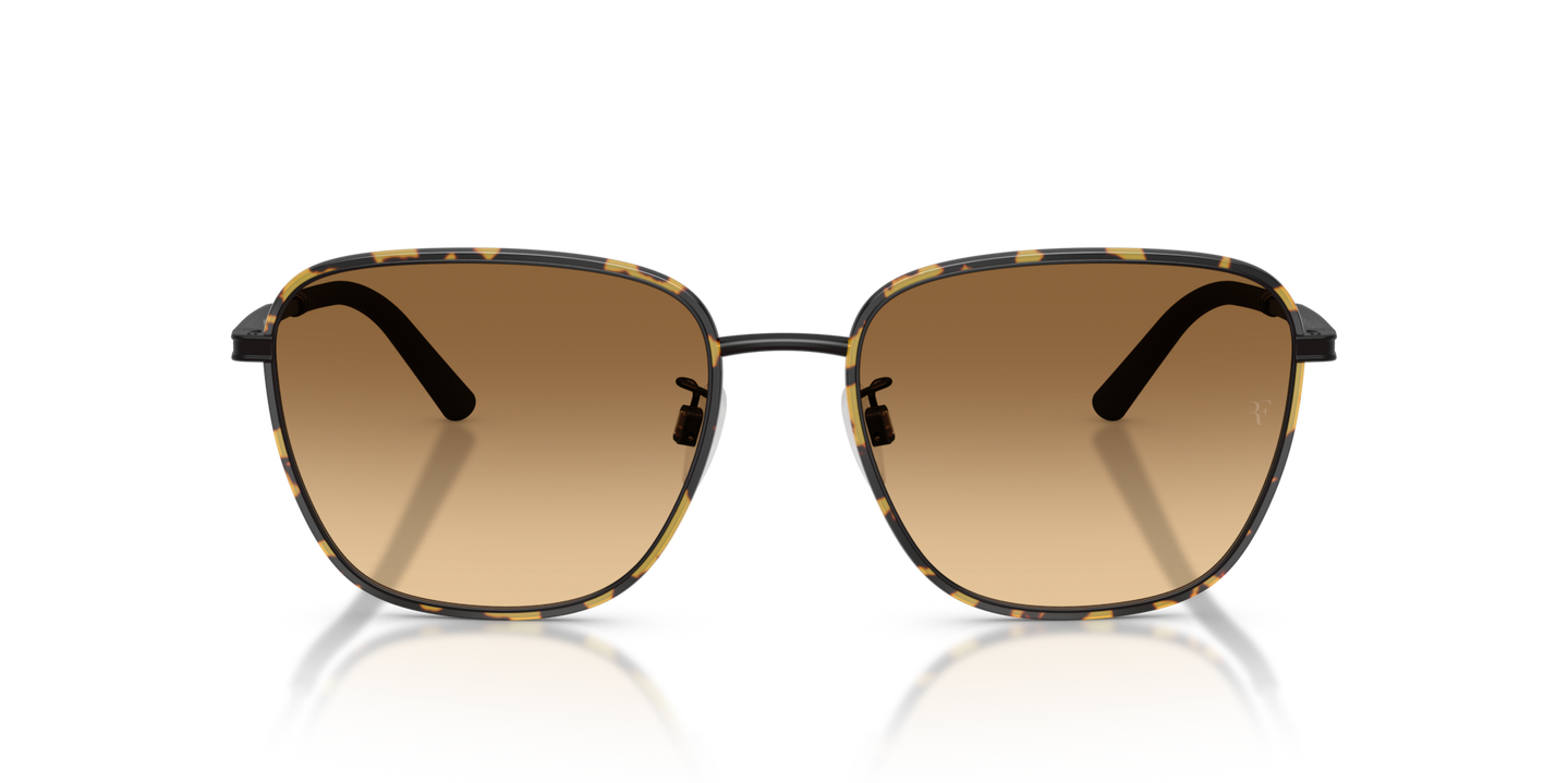 Oliver Peoples R-18 con montura Black/DTBK y lentes Brown - Imagen Lentes