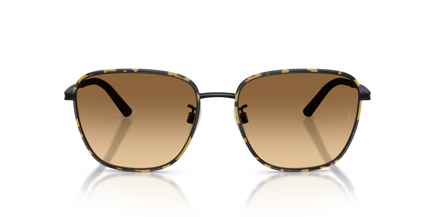 Oliver Peoples R-18 with Black/DTBK frame and Saddle Gradient Wash