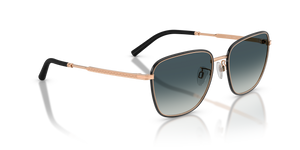 Oliver Peoples R-18 with Black/Rose Gold frame and Grey lenses - image 3