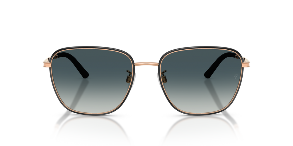 Oliver Peoples R-18 with Black/Rose Gold frame and Grey lenses - image 2