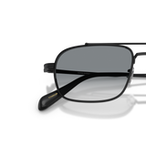 Oliver Peoples Caylor with Matte Black frame and Blue lenses - Variant