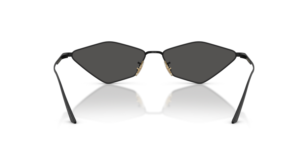 Sie Oliver Peoples 2001C mit Matt Schwarz Gestell und Grau Gläsern - bild 5