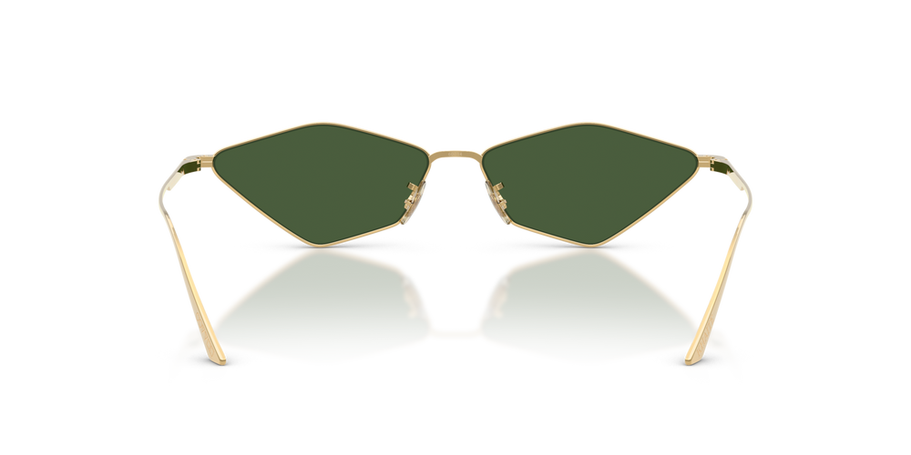 Oliver Peoples 2001C with Gold frame and Green lenses - image 5
