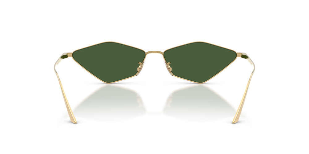 Oliver Peoples 2001C with Gold frame and Green lenses - image 5