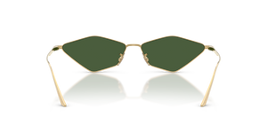 Oliver Peoples 2001C with Gold frame and Green lenses - image 5