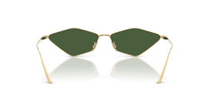 Sie Oliver Peoples 2001C mit Gold Gestell und Grün Gläsern - bild 5