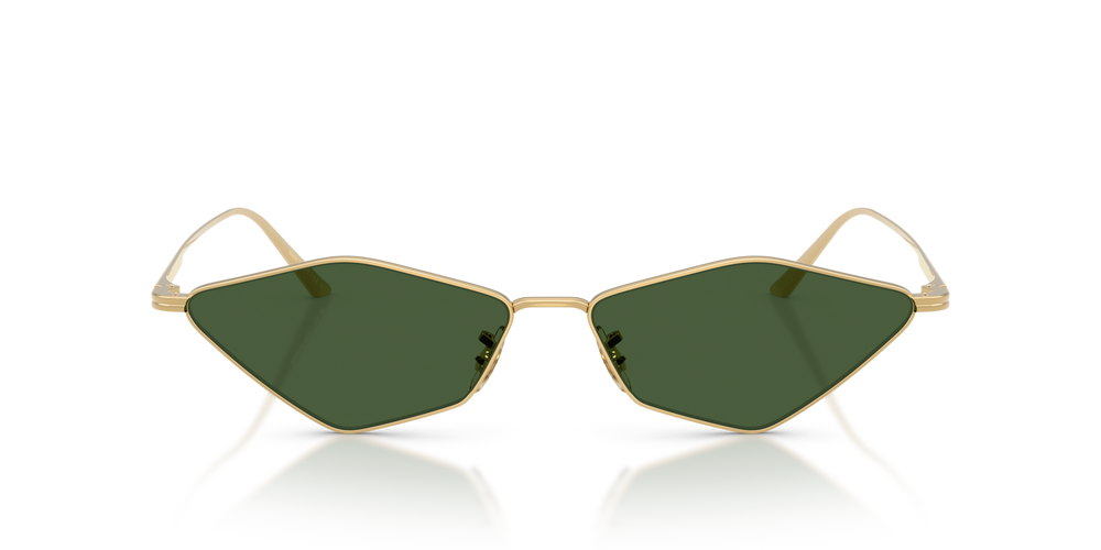 Oliver Peoples 2001C with Gold frame and Green lenses - image 2