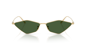 Oliver Peoples 2001C with Gold frame and Green lenses - image 2