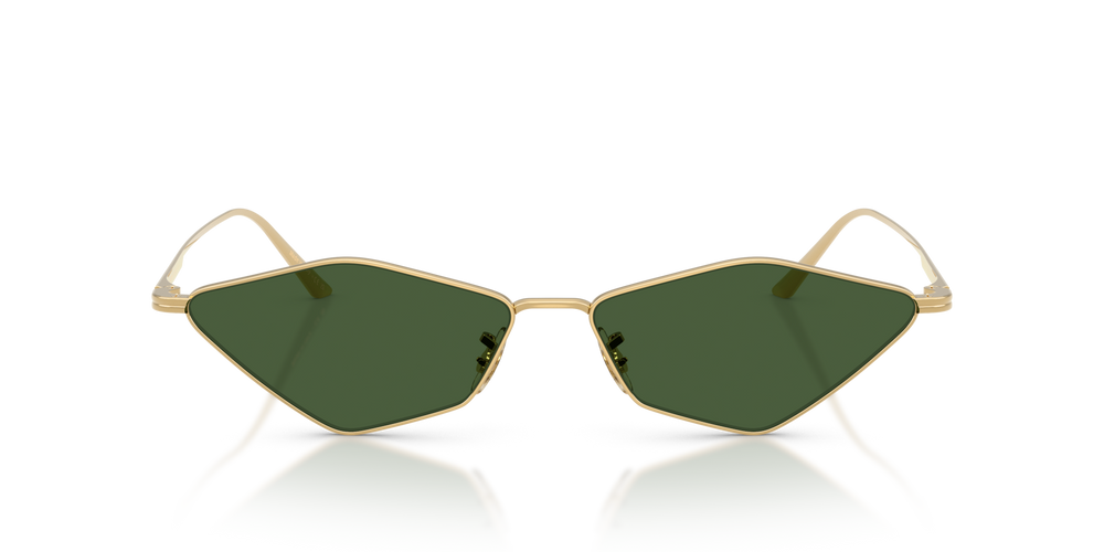 Oliver Peoples 2001C with Gold frame and Green lenses - image 2