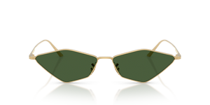 Oliver Peoples 2001C with Gold frame and Green lenses - image 2