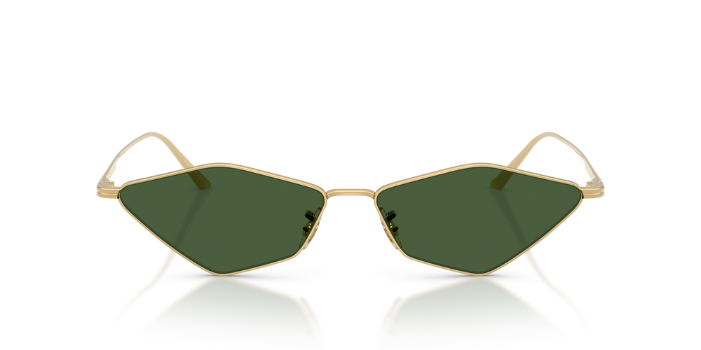 Sie Oliver Peoples 2001C mit Gold Gestell und Grün Gläsern - bild 2