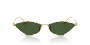Sie Oliver Peoples 2001C mit Gold Gestell und Grün Gläsern - bild 2