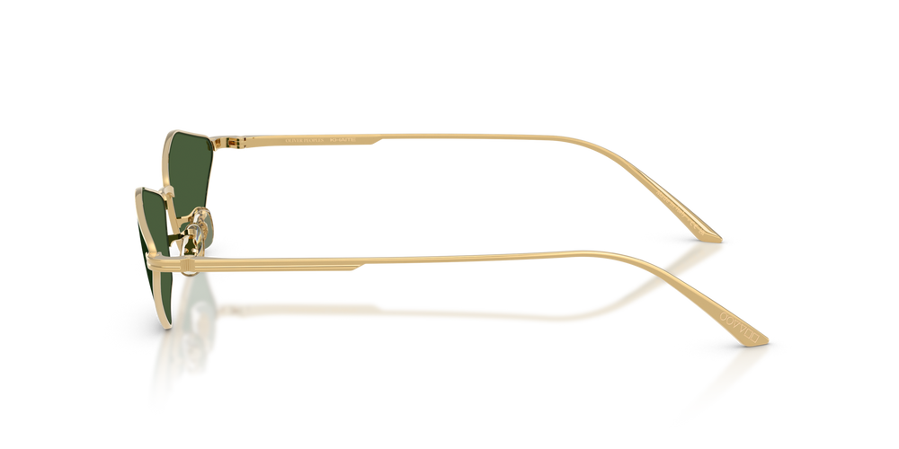 Sie Oliver Peoples 2001C mit Gold Gestell und Grün Gläsern - bild 4