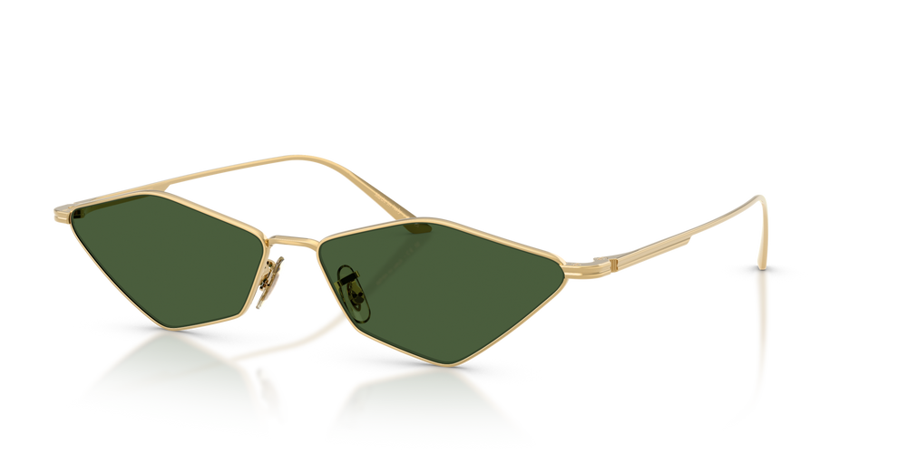 Sie Oliver Peoples 2001C mit Gold Gestell und Grün Gläsern - bild 2