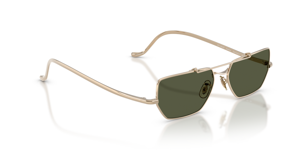 Sie Oliver Peoples Edition 7 mit Gold Gestell und Grün Gläsern - bild 3