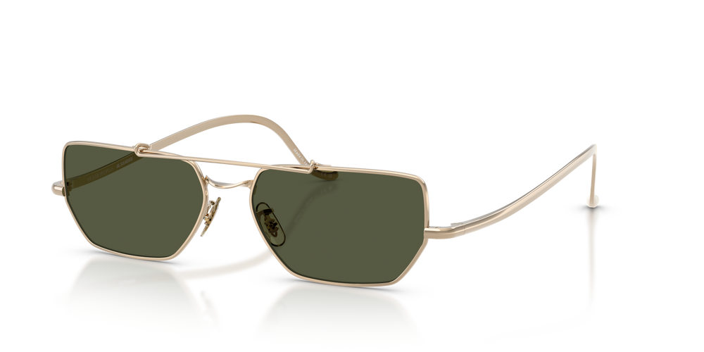 Sie Oliver Peoples Edition 7 mit Gold Gestell und Grün Gläsern - bild 2