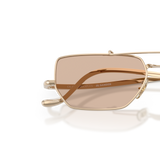 Sie Oliver Peoples Edition 7 mit Gold Gestell und Braun Gläsern - Variant
