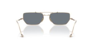Oliver Peoples Edition 7 con montatura Oro e lenti  Blu - immagine 5