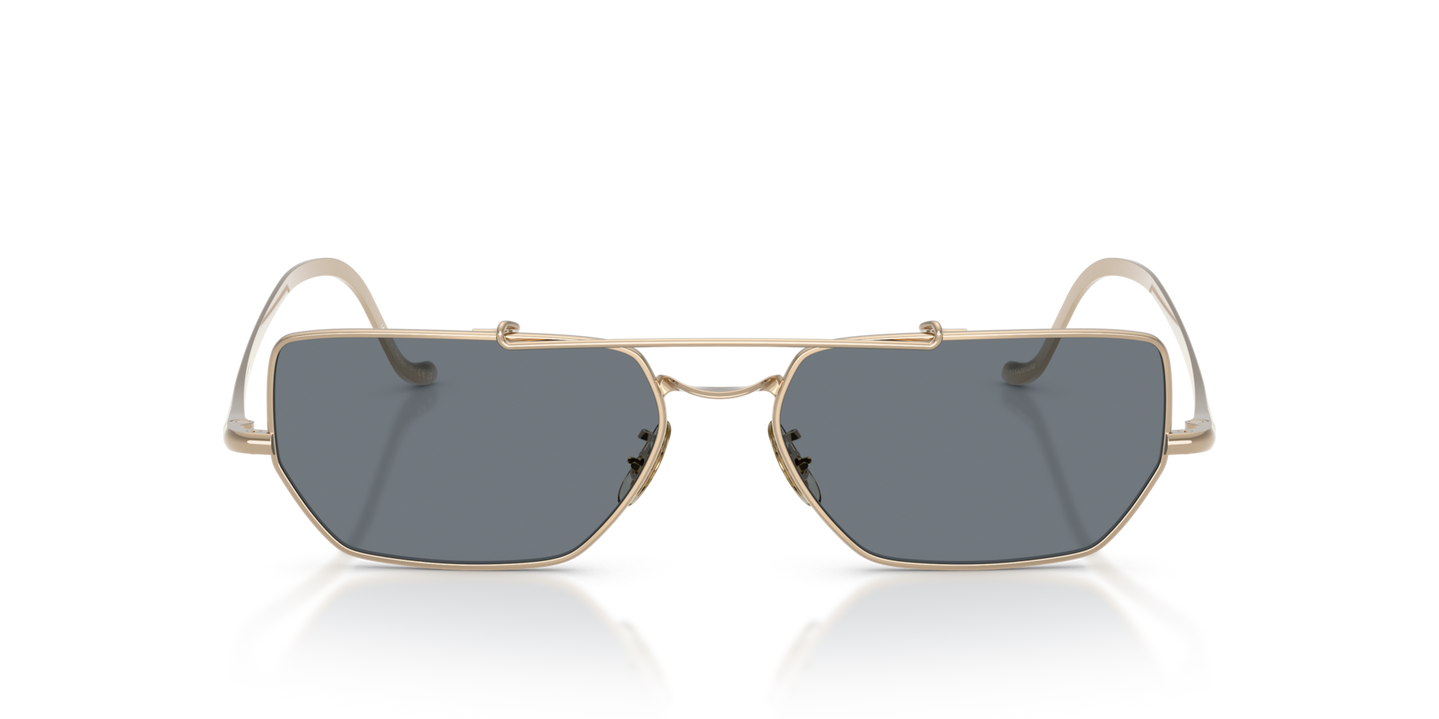 Oliver Peoples Edition 7 con montatura Oro e lenti  Blu - Immagine Materiale