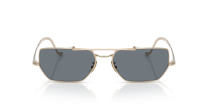 Oliver Peoples Edition 7 con montatura Oro e lenti  Blu - immagine 2
