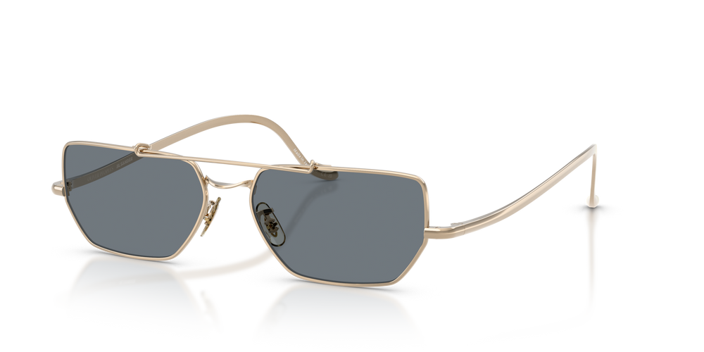 Sie Oliver Peoples Edition 7 mit Gold Gestell und Blau Gläsern - bild 3