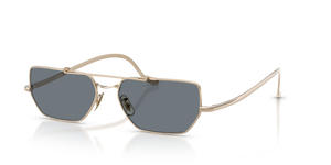 Oliver Peoples Edition 7 con montatura Oro e lenti  Blu - immagine 1