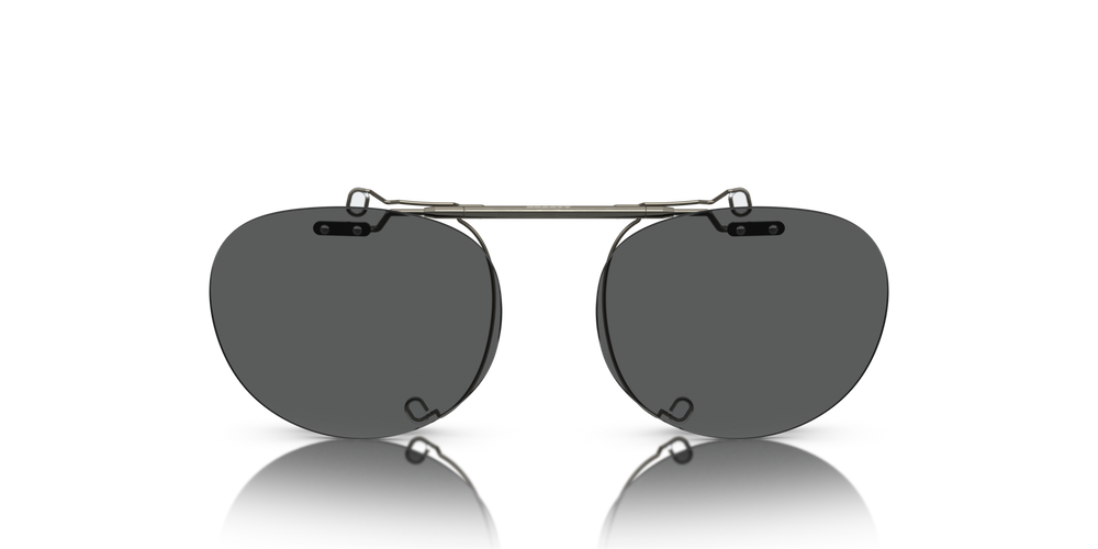 Sie Oliver Peoples Riley-R Flip-Up Clip mit Antik Zinn Gestell und Grau Gläsern - bild 8