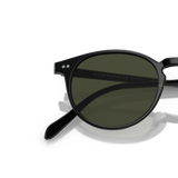 Sie Oliver Peoples Riley Sun mit Schwarz Gestell und Grün Gläsern - Variant-Bild