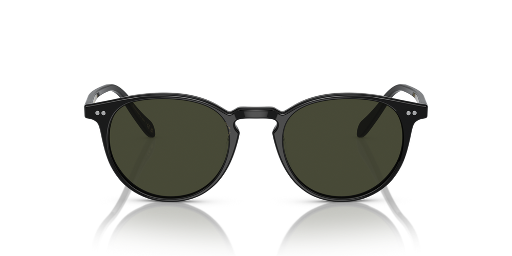 Oliver Peoples Riley Sun with Black frame and Green lenses - image 2