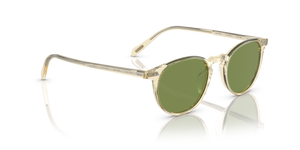 Oliver Peoples Riley Sun con montura Ante y lentes Verde - imagen 3