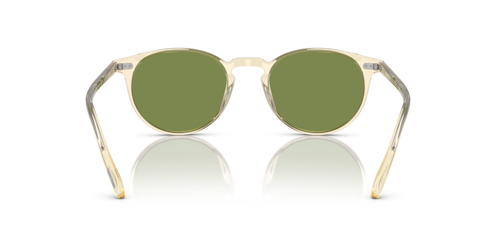 Oliver Peoples Riley Sun with Buff frame and Green C lenses