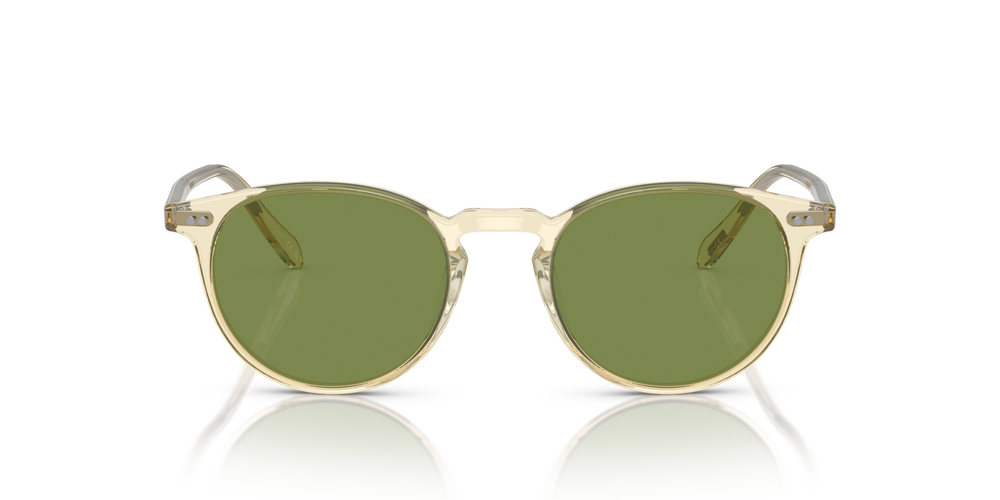 Oliver Peoples Riley Sun with Buff frame and Green lenses - image 2