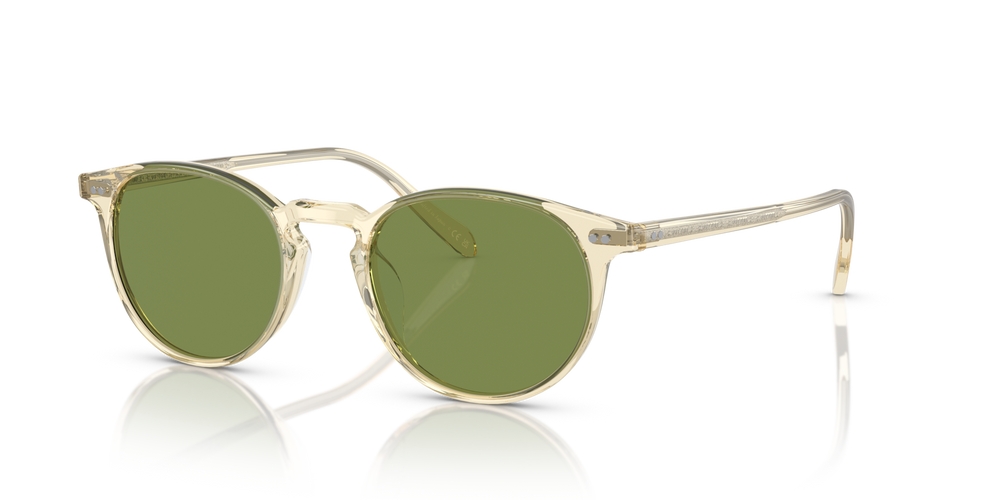 Oliver Peoples Riley Sun with Buff frame and Green lenses - image 4