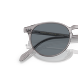Oliver Peoples Riley Sun con montura Gris estándar y lentes Azul - Variant