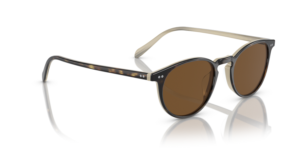 Oliver Peoples Riley Sun with Horn frame and Brown lenses - image 3