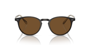 Oliver Peoples Riley Sun with Horn frame and Brown lenses - image 2