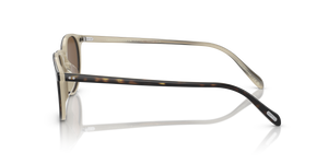Oliver Peoples Riley Sun con montatura Corno e lenti  Marrone - L'immagine 4