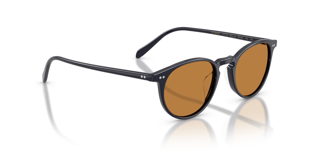 Oliver Peoples Riley Sun with Havana Indigo frame and Brown lenses - Image 3