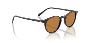Oliver Peoples Riley Sun、Havana Indigoフレーム、ブラウンレンズ - 画像 3