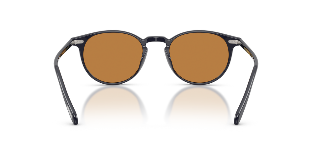 Oliver Peoples Riley Sun avec une monture Havana indigo et des verres Brun - image 5