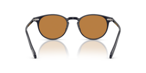 Oliver Peoples Riley Sun、Havana Indigoフレーム、ブラウンレンズ - 画像 5