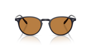 Oliver Peoples Riley Sun、Havana Indigoフレーム、ブラウンレンズ - 画像 2
