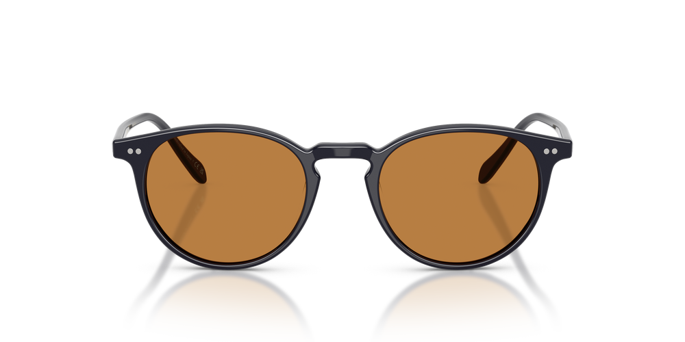 Oliver Peoples Riley Sun with Havana Indigo frame and Brown lenses - Image 2