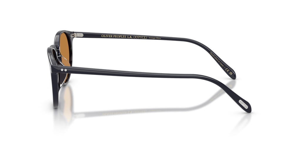 Oliver Peoples Riley Sun、Havana Indigoフレーム、ブラウンレンズ - 画像 4