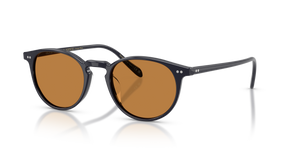 Oliver Peoples Riley Sun、Havana Indigoフレーム、ブラウンレンズ - 画像 1