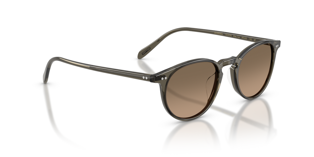 Oliver Peoples Riley Sun con montura Inkwell y lentes Marrón - imagen 3