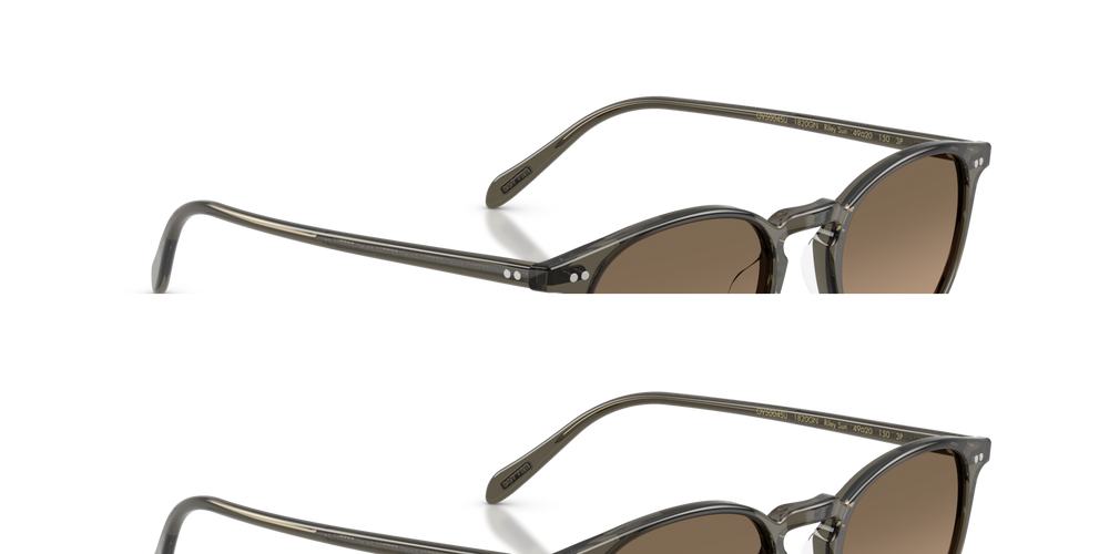 Oliver Peoples Riley Sun with Inkwell frame and Brown lenses - image 3